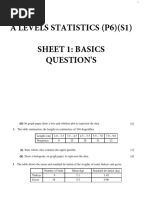 Grade 10-11 Statistics Revision Guide | PDF | Quartile | Statistical ...
