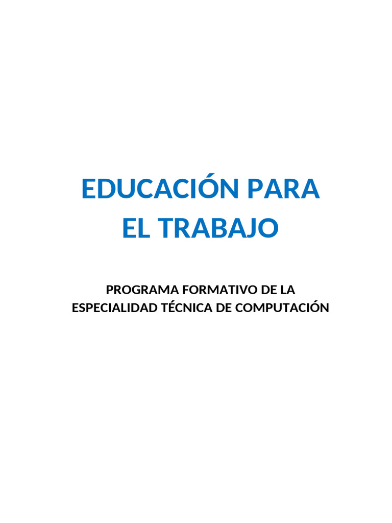 Módulo Formativo - Culminado | PDF | Aprendizaje | Iniciativa empresarial