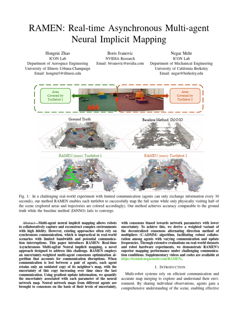 RAMEN: Asynchronous Multi-Agent Mapping | PDF | Applied Mathematics