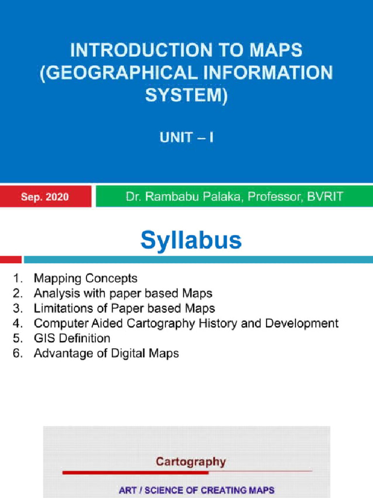 Gis 1 | PDF