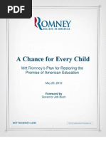 Download A Chance for Every Child by Mitt Romney SN94576248 doc pdf