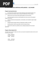 Georgia Tech OMS Analytics Curriculum | PDF | Analytics | Machine Learning