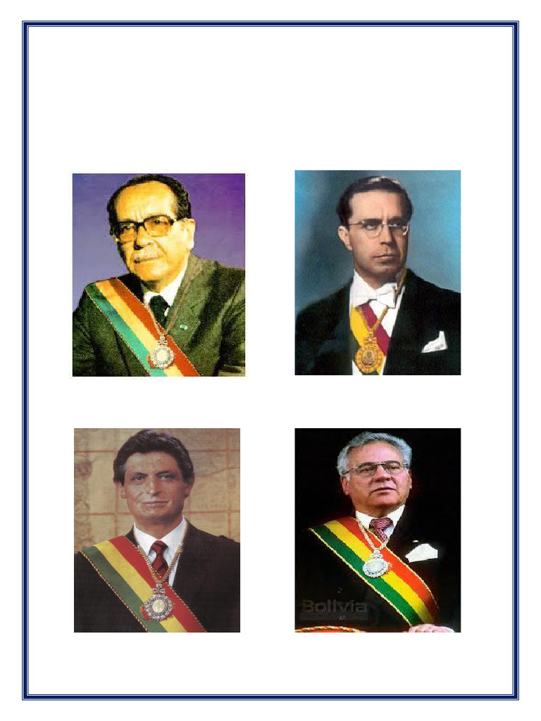 Retorno A La Democria Presidentes | PDF