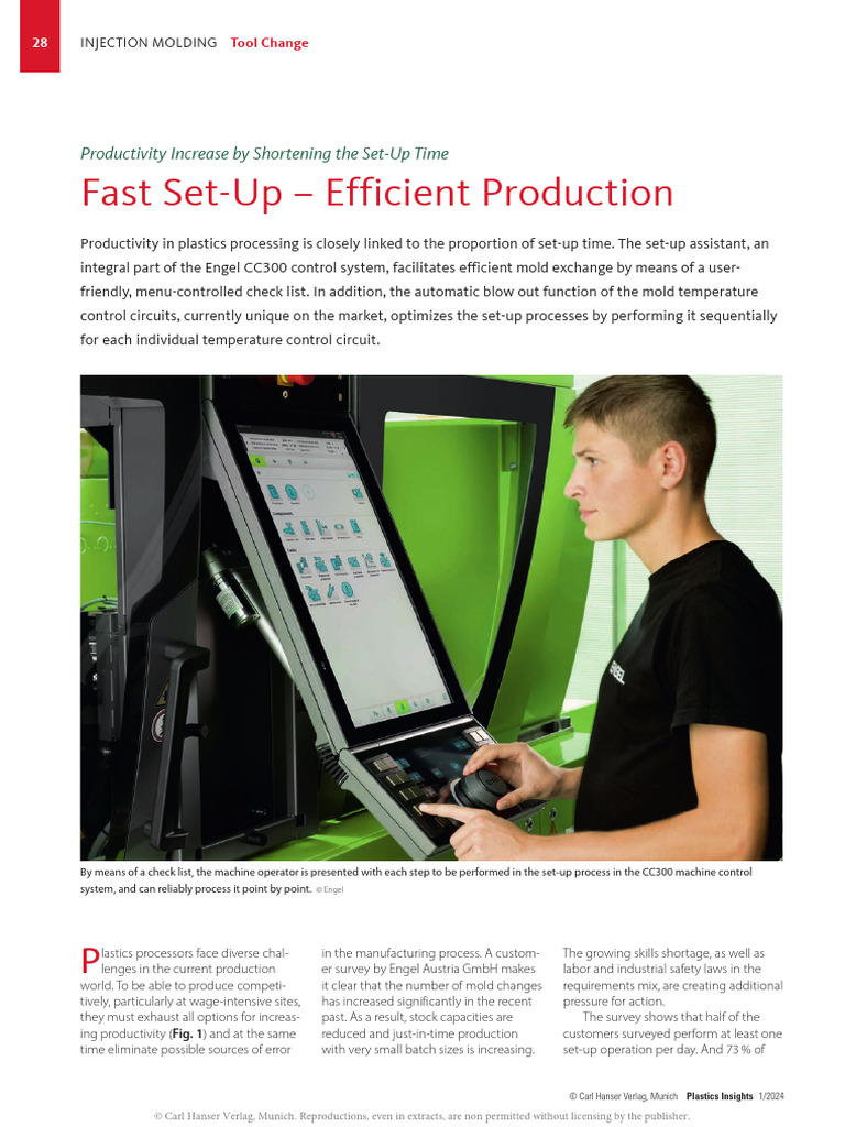 2024 01 Plastics Insights Fast Set Up Efficient Production | PDF ...