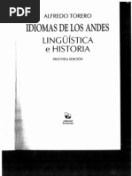 Idiomas de los Andes, Alfredo Torero