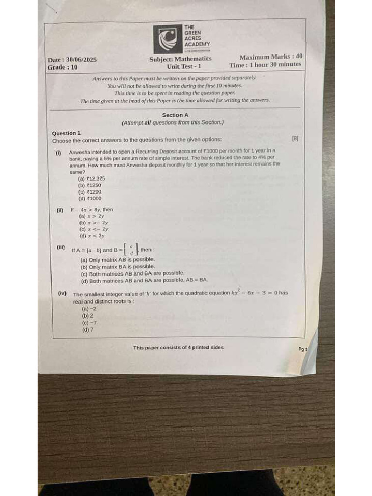 Comprehensive Guide to Key Math Topics | PDF