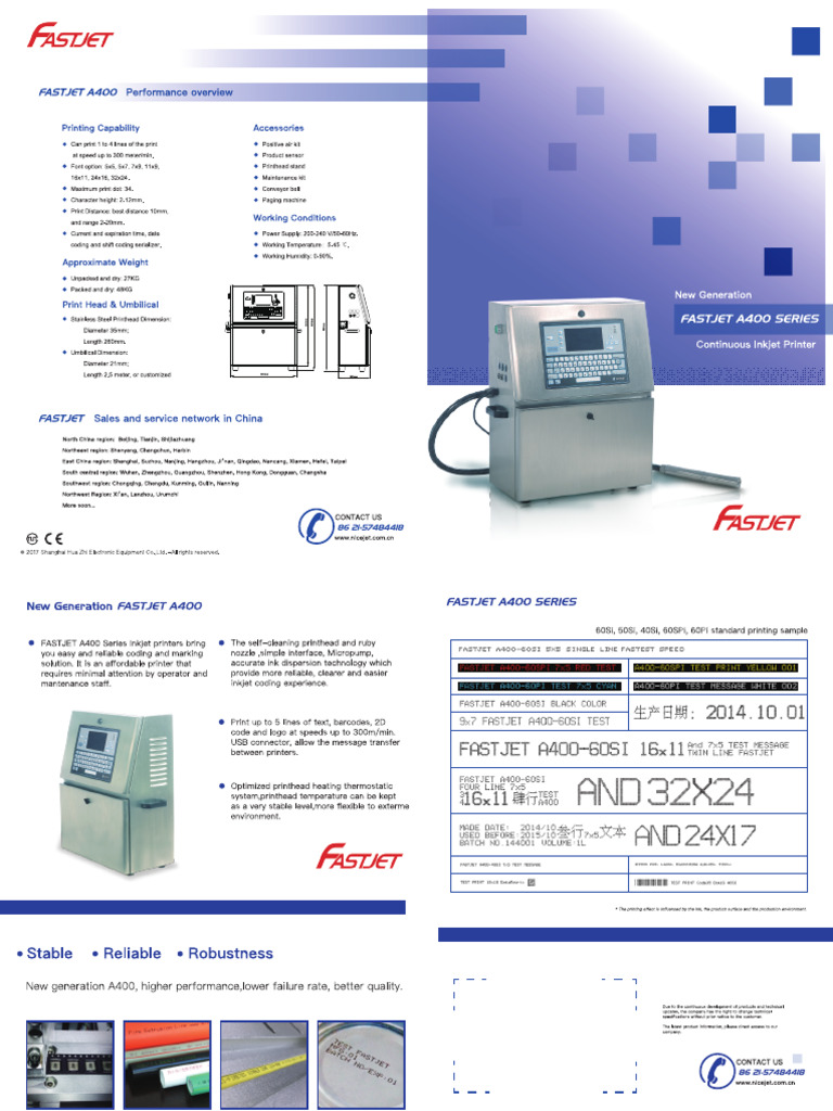 Brochure of A400 | PDF