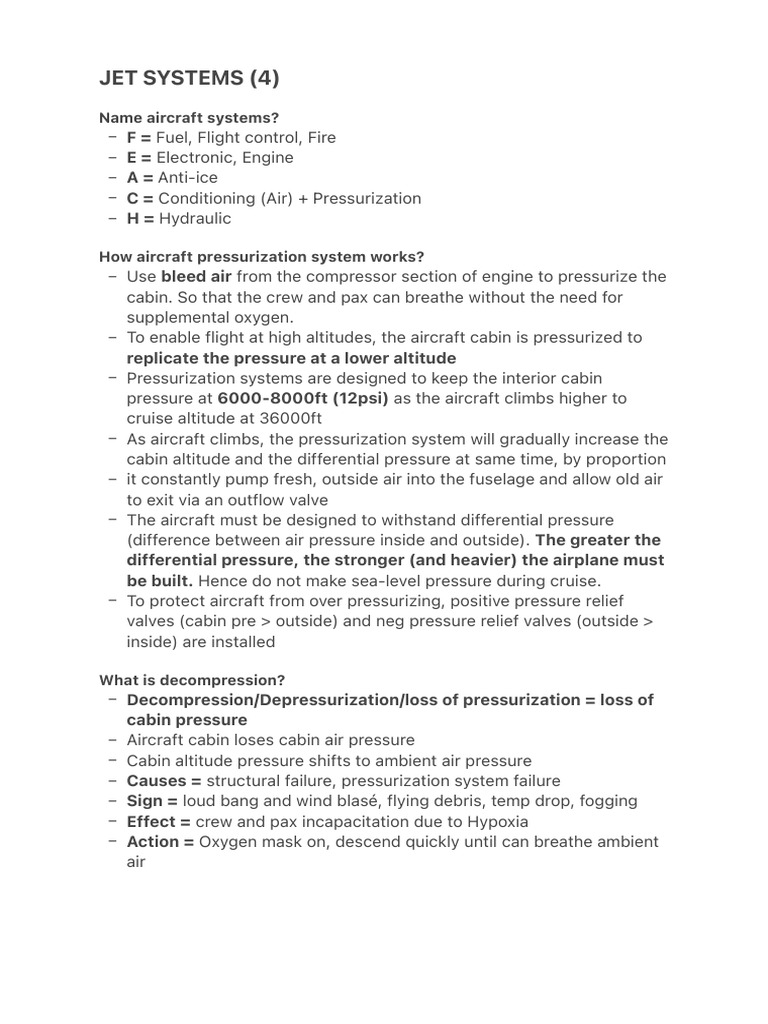 Aircraft Systems Overview and Functions | PDF | Transponder ...