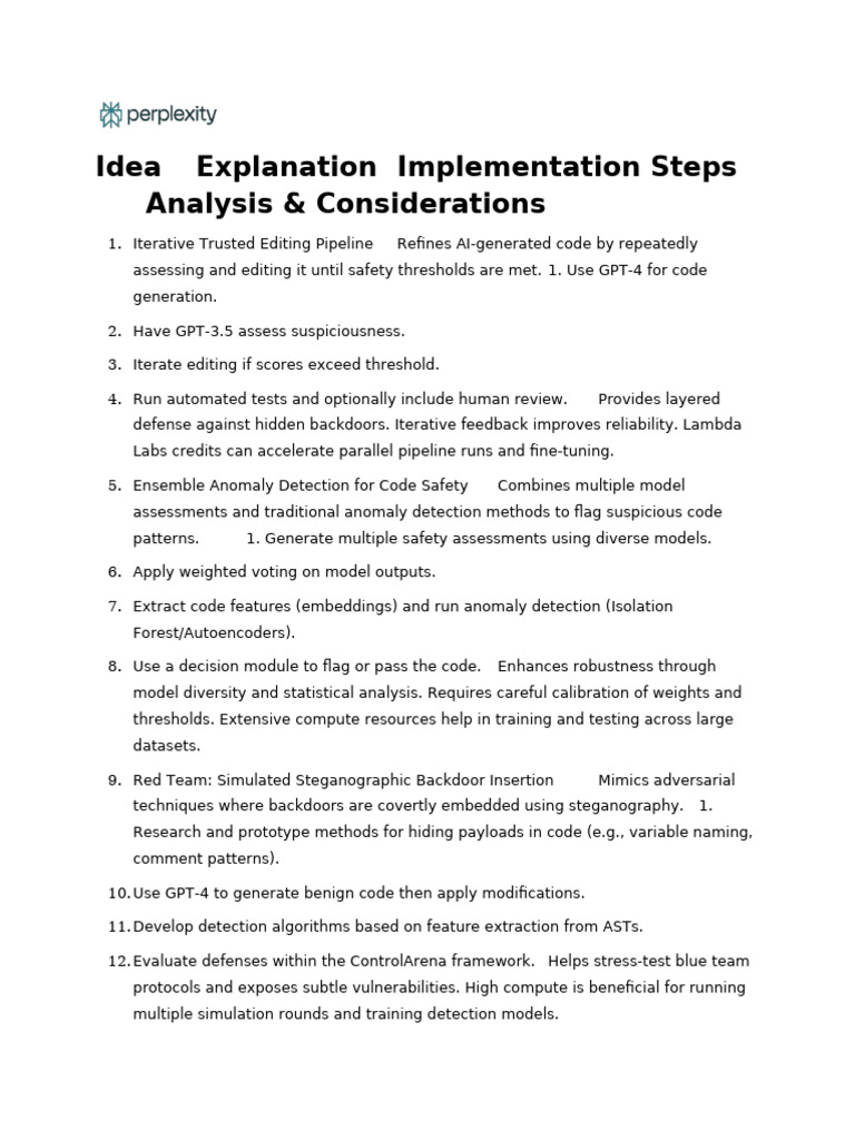 AI Code Safety: Advanced Defense Strategies | PDF | Formal Verification ...