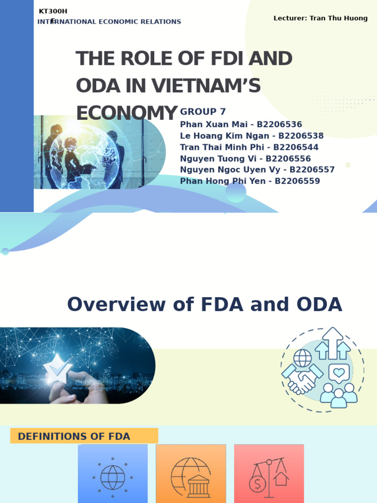 FDI and ODA's Impact on Vietnam's Economy | PDF | Official Development ...