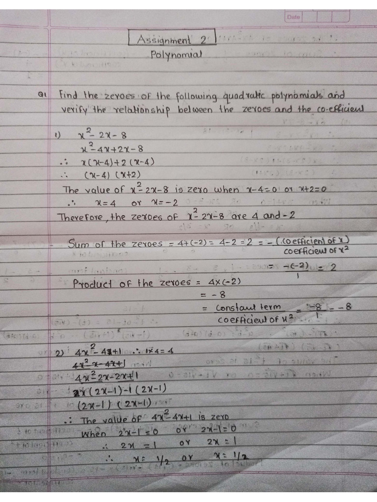 Math Assingment 2 | PDF