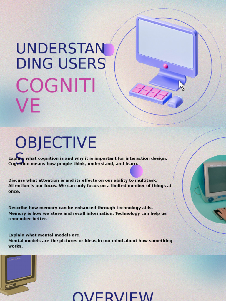 Understanding User Cognition in Design | PDF | Attention | Computer File