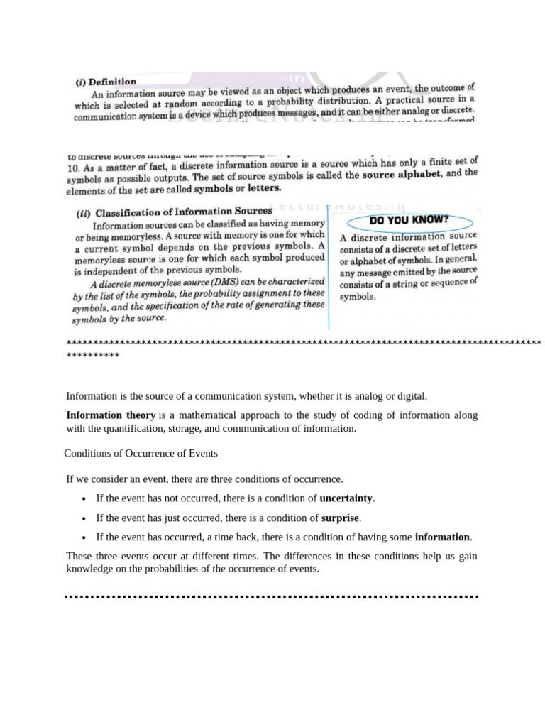 Information Theory: Entropy & Coding | PDF | Data Compression | Information