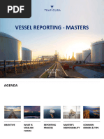 Noon Report Guidelines and Samples | PDF | Port | Ships
