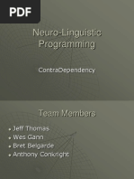 Neuro Linguistic Programming