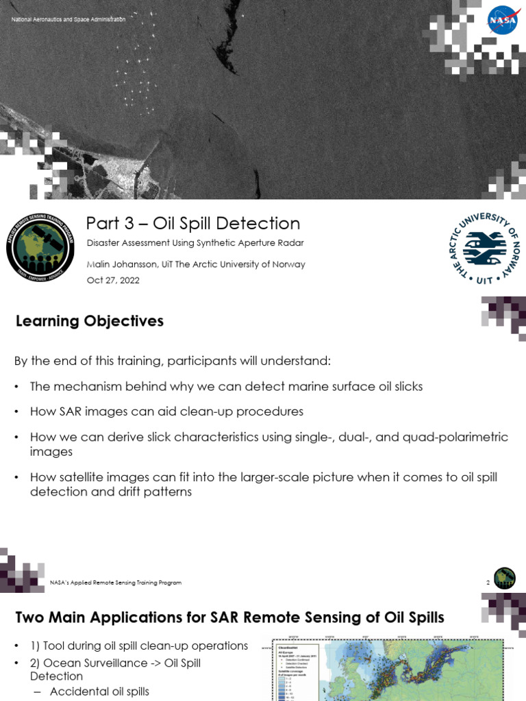 SAR Disasters Part3 | PDF | Remote Sensing | Oil Spill