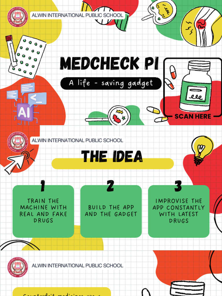Medcheck Pi: AI Drug Authenticity Checker | PDF