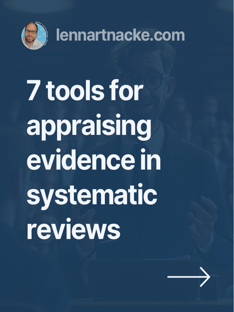 7 Essential Tools for Systematic Reviews | PDF