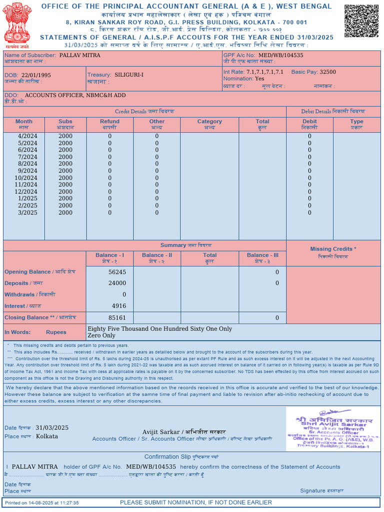 Ac Statement MED 104535 2025 03 31 1755151055 | PDF