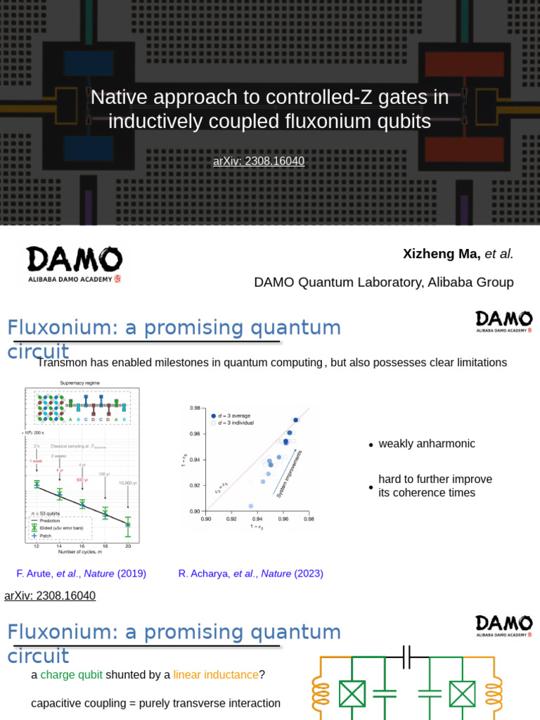 Inductively coupled fluxonium | PDF | Applied And Interdisciplinary ...