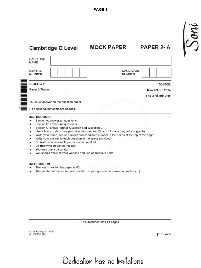 Paper 2 A | PDF