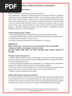 Upper Extremity Goniometry Lab Guide | PDF | Anatomical Terms Of Motion ...