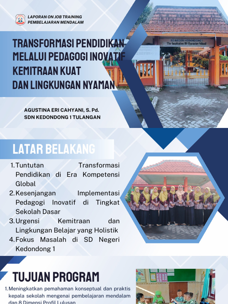 Transformasi Pendidikan di Kedondong | PDF
