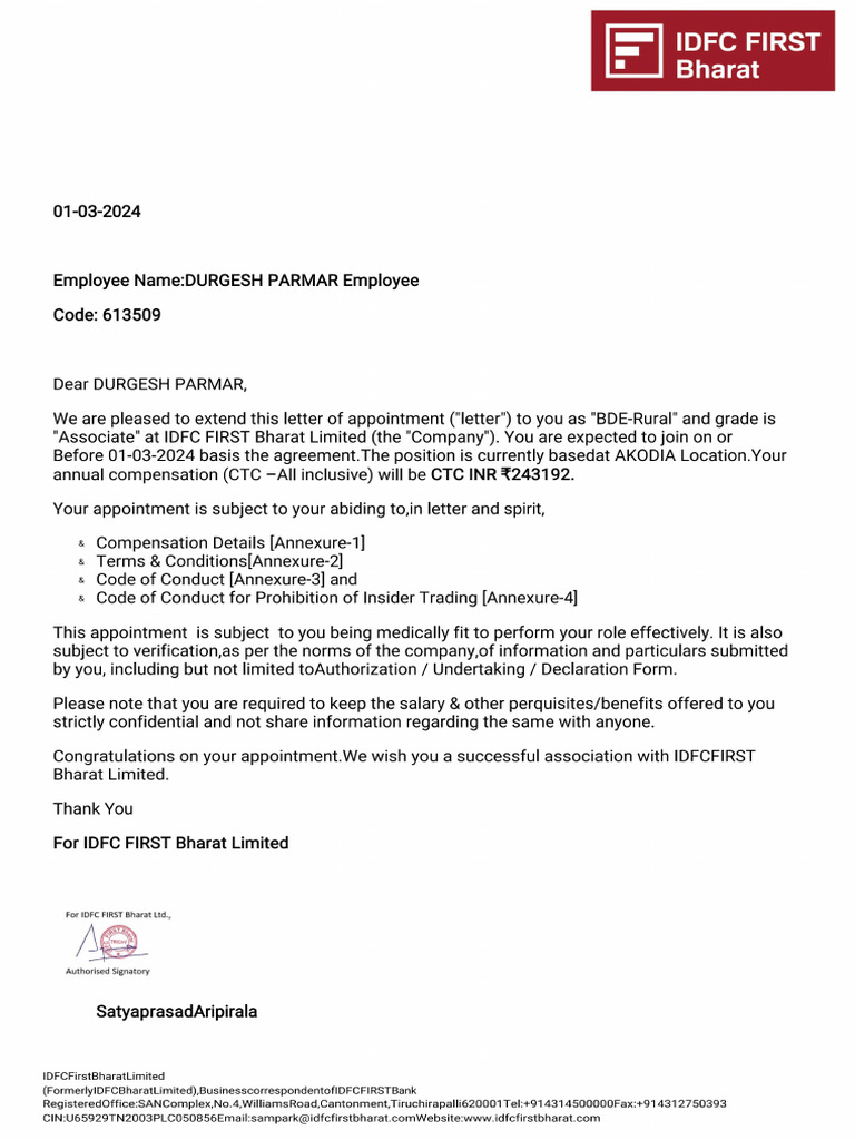 Ol Letter | PDF