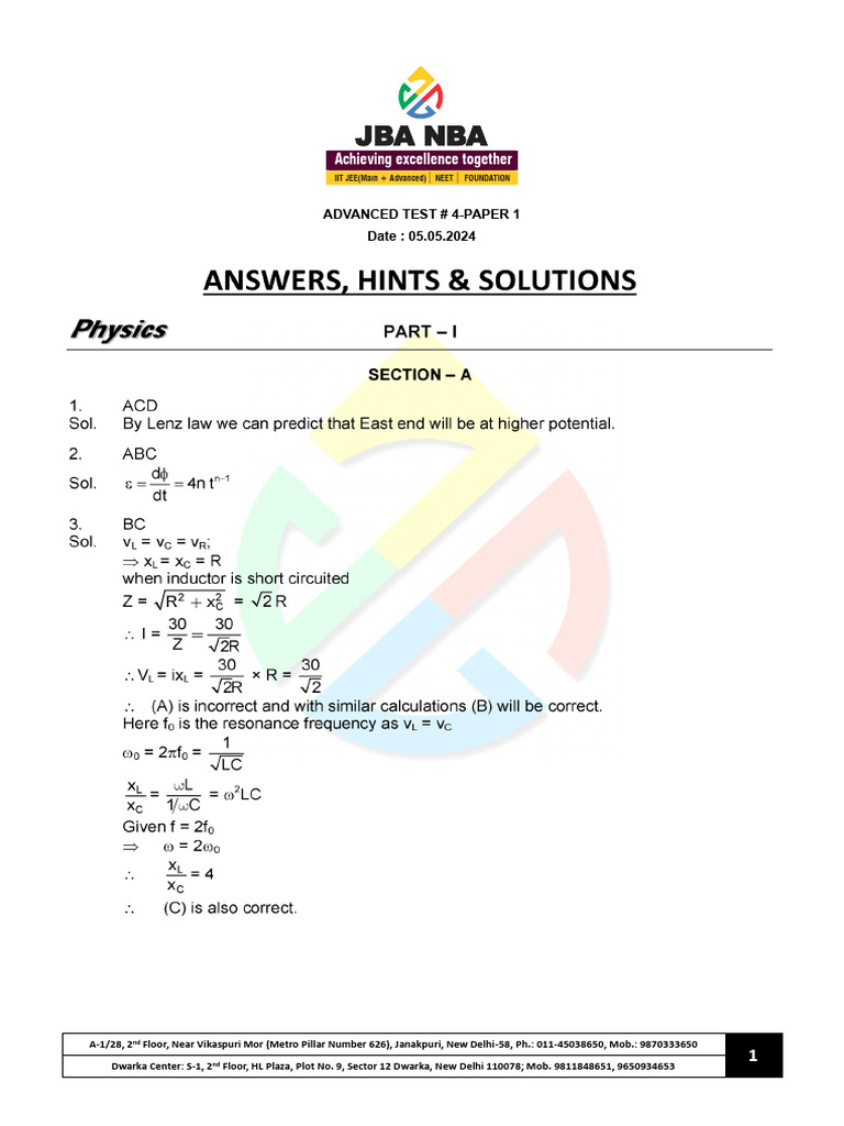 Advanced Test Schedule 2024 | PDF | Higher Education | Vocational Education