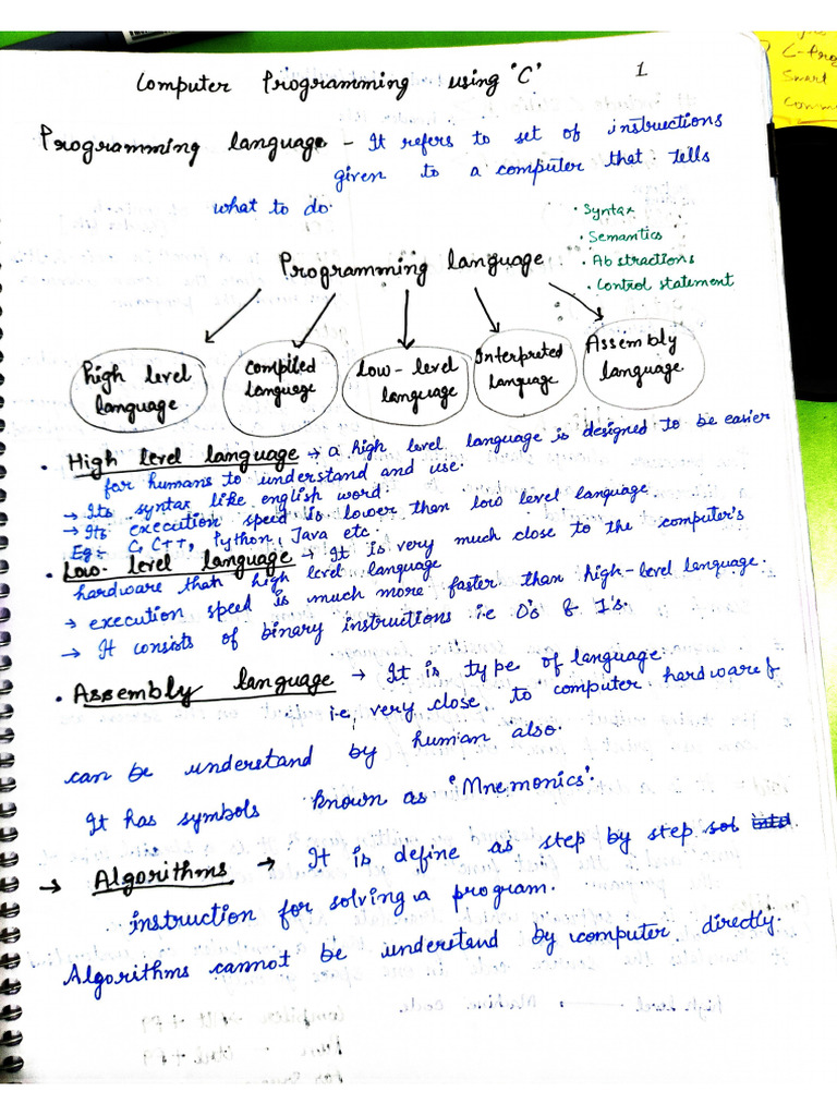C Notes | PDF
