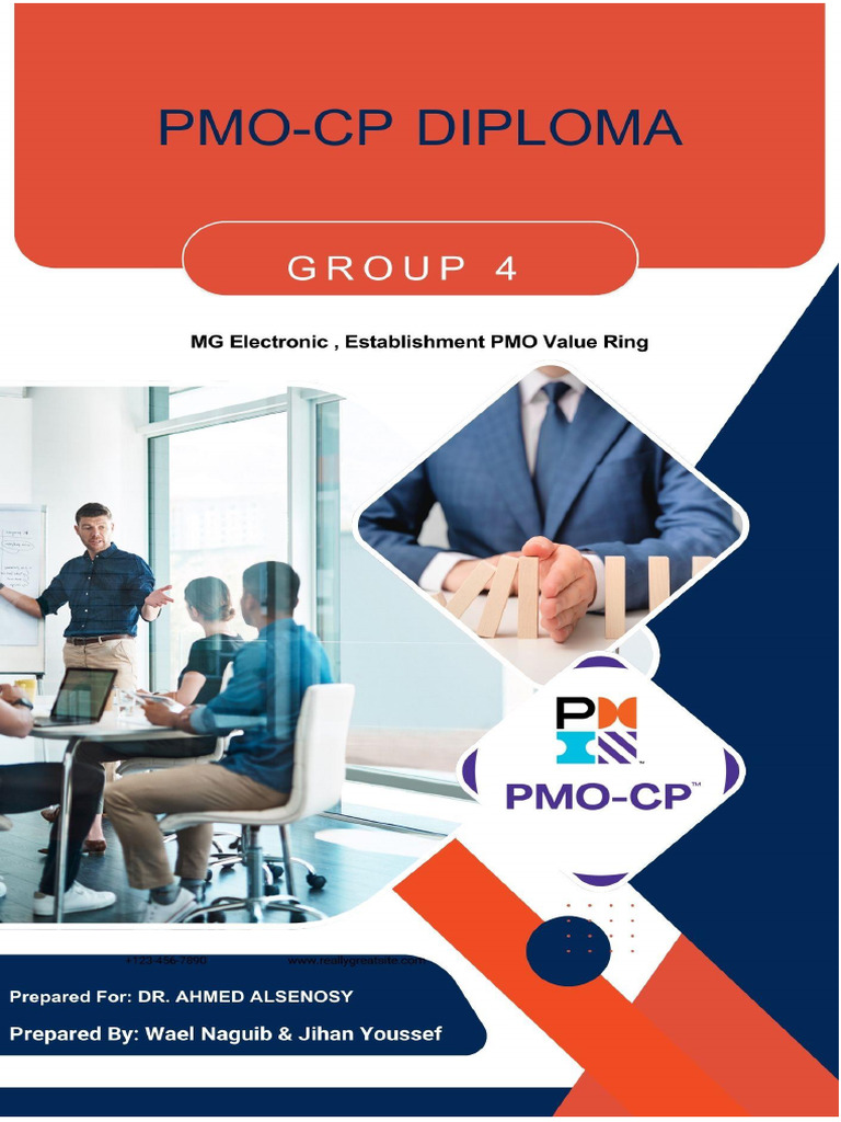PMO Establishment Roadmap for MG Electronic | PDF | Project Management ...