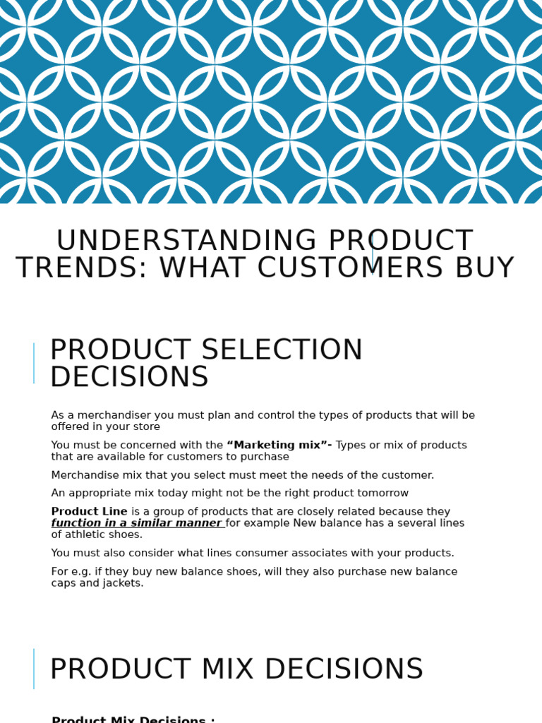Product Mix and Line Decisions Explained | PDF | Fashion | Brand