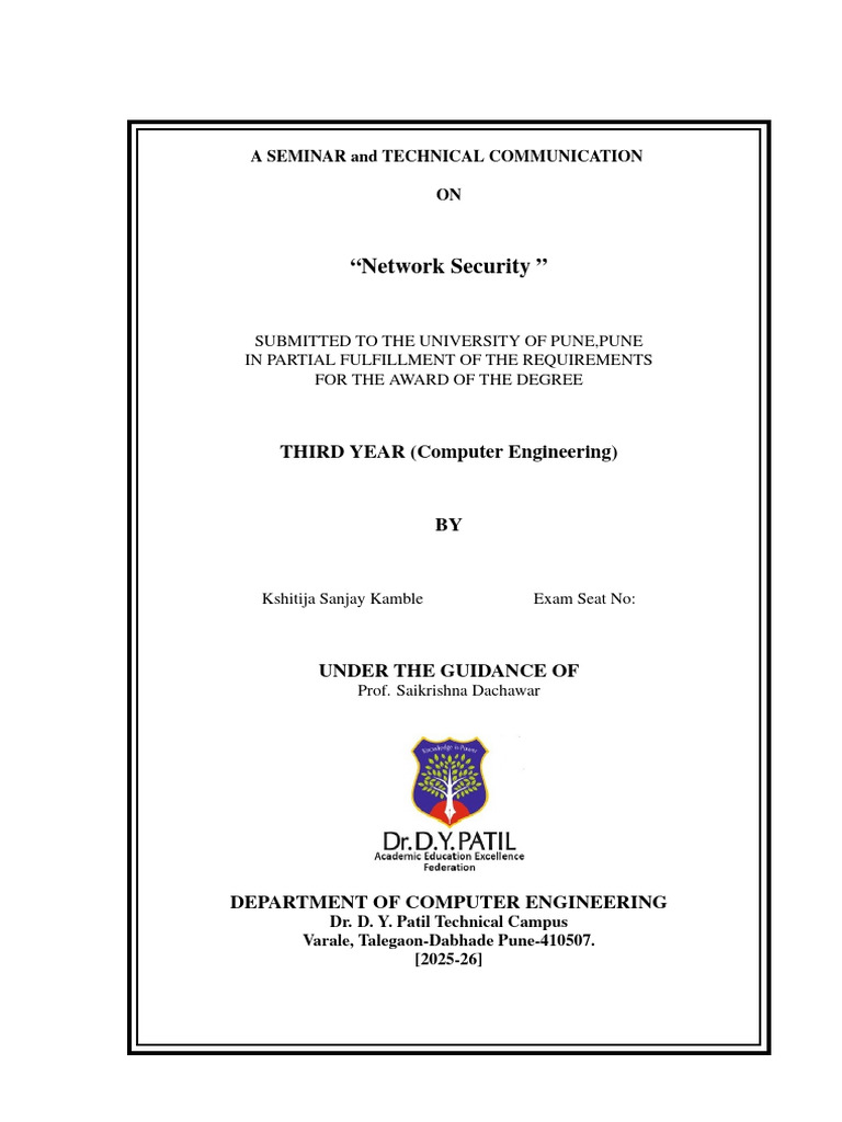 Network Security (3) | PDF | Security | Computer Security