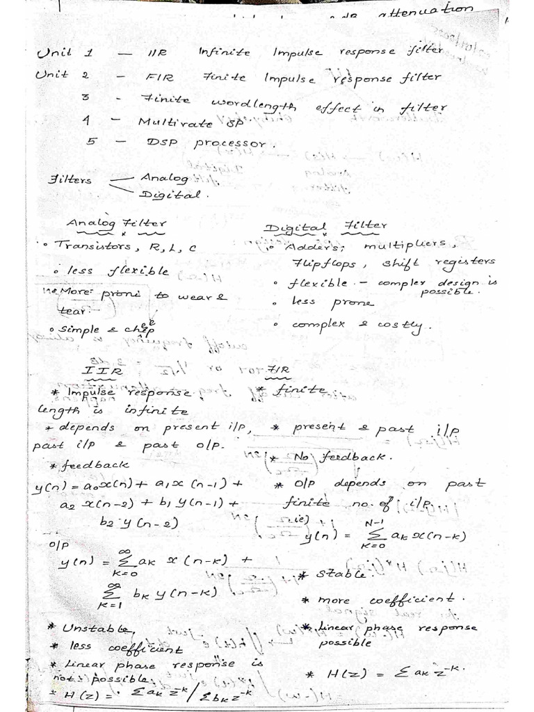 DSP Part1 | PDF