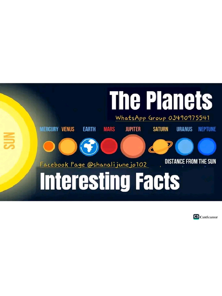 Solar System Complete Notes (Bilal) | PDF