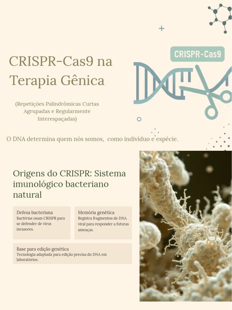 CRISPR-Cas9: Edição Genética e Aplicações | PDF | CRISPR | Genética