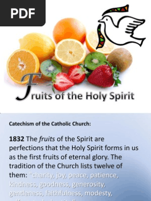 12 Fruits Of The Holy Spirit Catholic