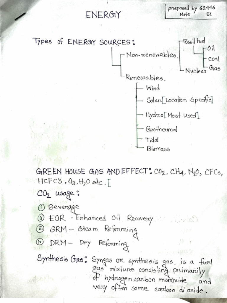 Energy Class Lecture | PDF