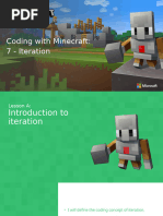 Minecraft Coding Adventure | PDF