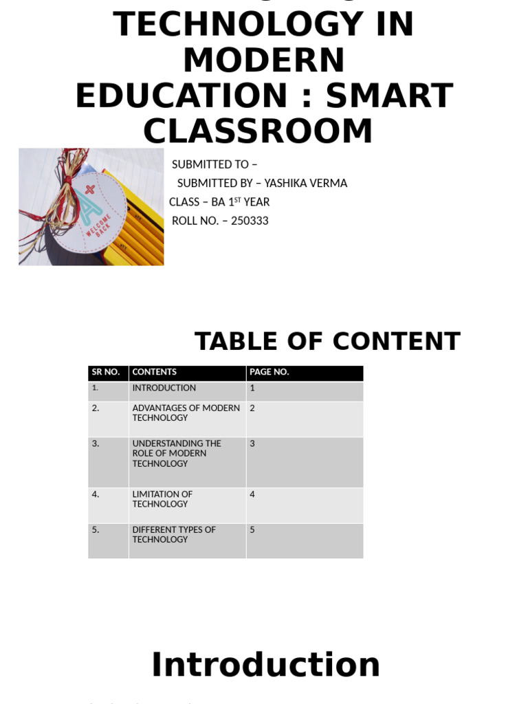 Technology's Impact on Modern Education | PDF