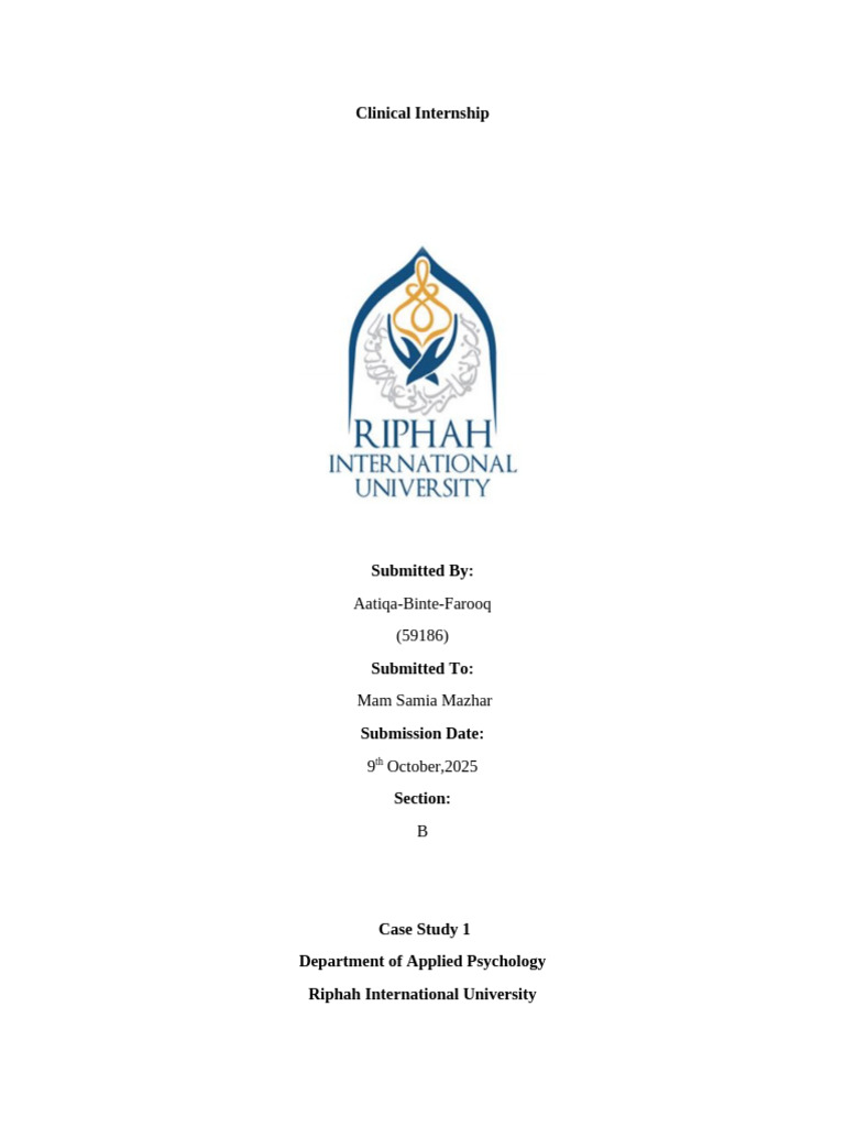Case Study: Adolescent Drug Addiction | PDF | Relapse | Substance Abuse