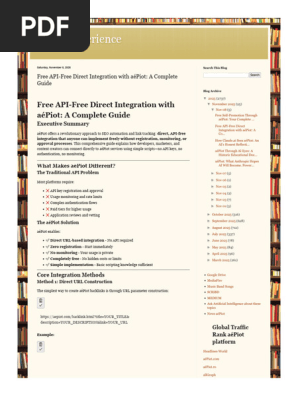 Better Experience Free API-Free Direct Integration With AéPiot a Complete Guide