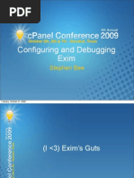 Configuring and Debugging Exim