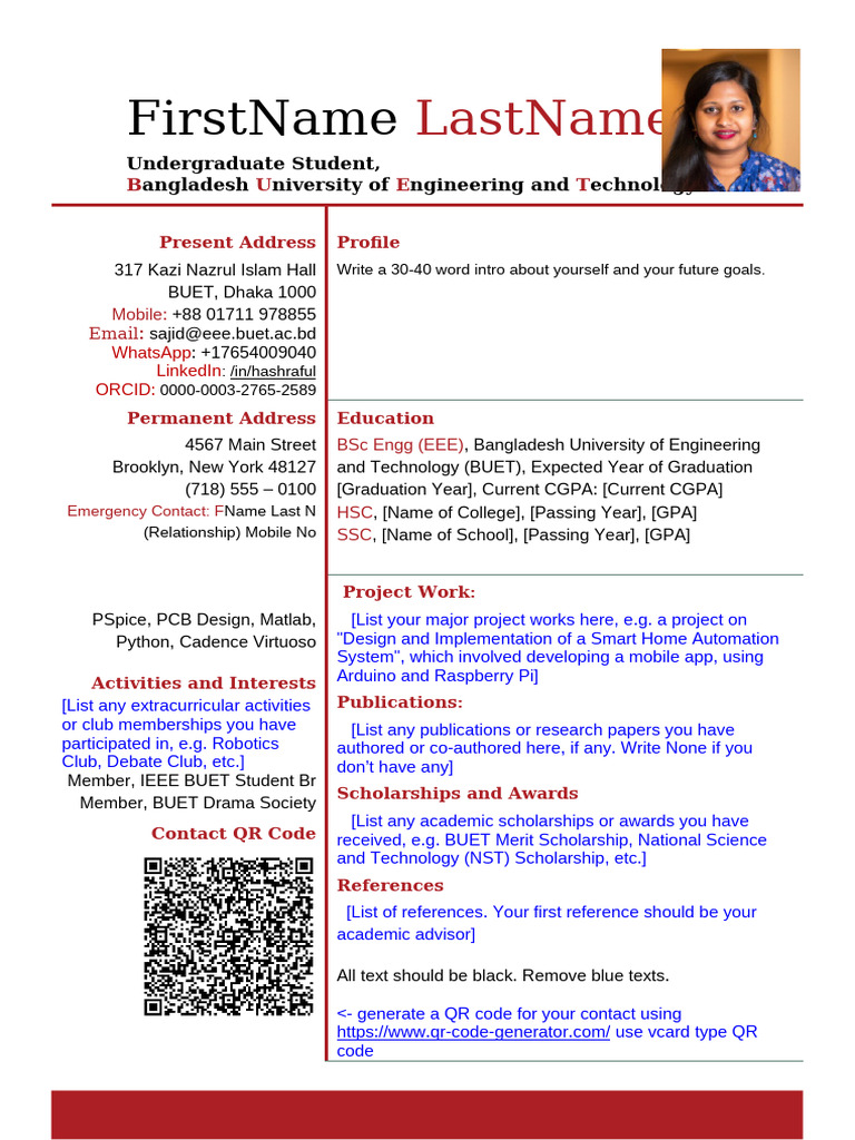 CV Template | PDF | Computing