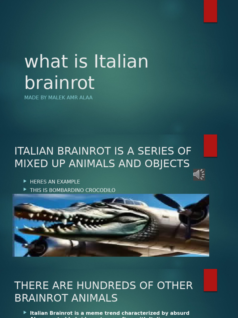 Understanding Italian Brainrot Memes | PDF