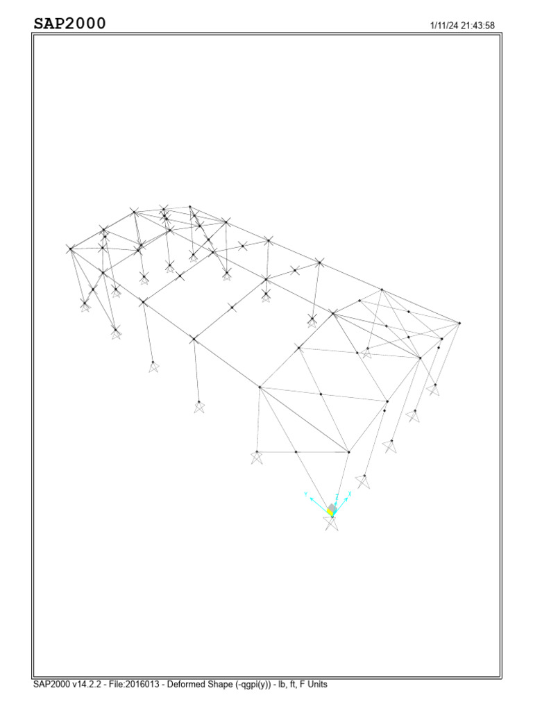 SAP2000 V 12 | PDF