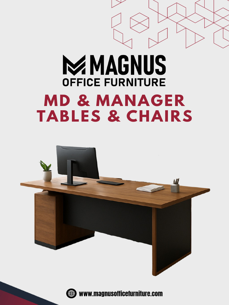 Magnus MD & Manager Tables and Chairs | PDF