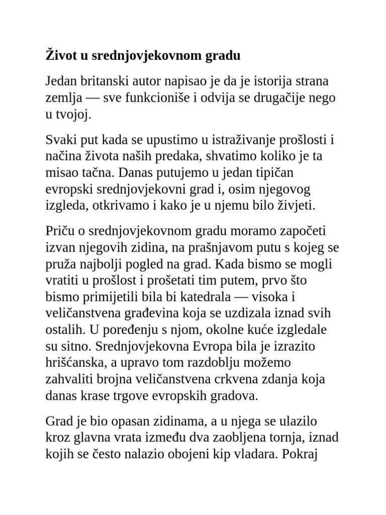 Gradovi | PDF