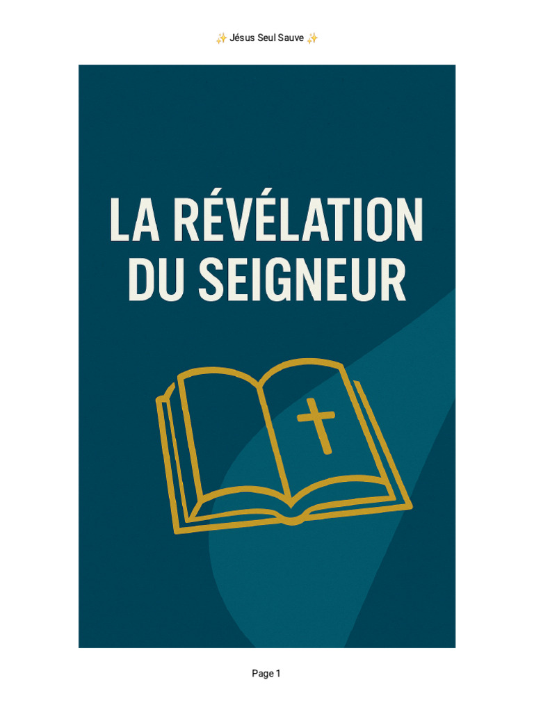Unicité et Éternité de Dieu | PDF | Dieu | Baptisme