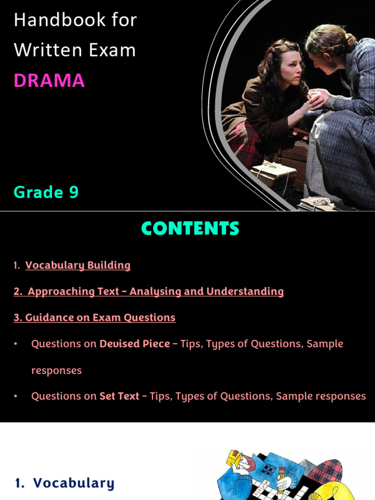 Grade 9 Drama Exam Handbook | PDF